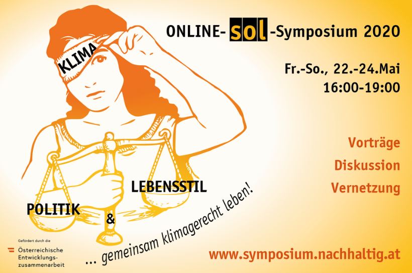 SOL-Symposium 2020 KLIMA: Politik und Lebensstil – gemeinsam klimagerecht leben.