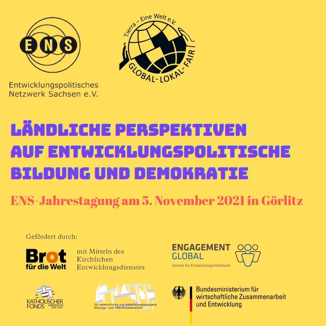 ENS-Jahrestagung “Ländliche Perspektiven auf entwicklungspolitische Bildung und Demokratie”