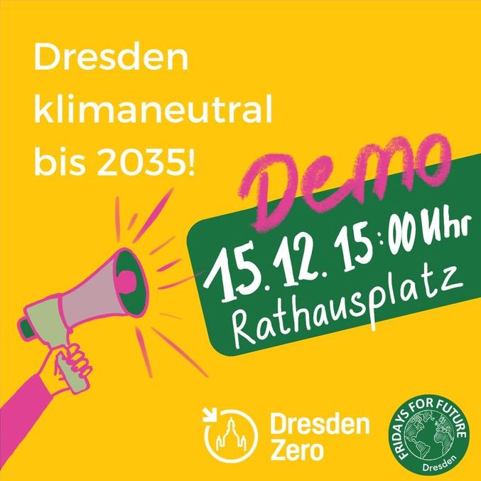 Dresden klimaneutral bis 2035!