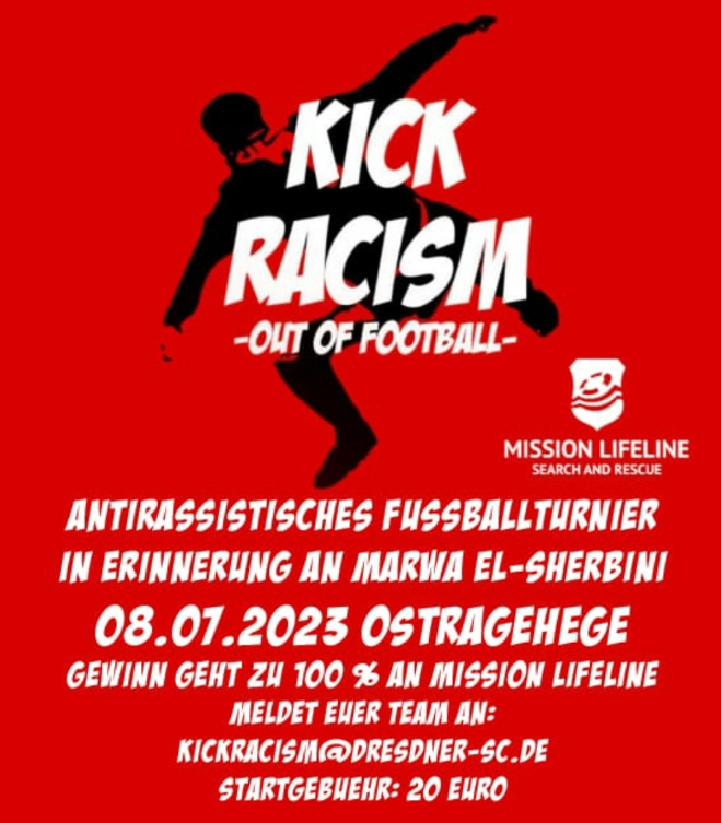 "Kick Racism" Benefiz-Fußballturnier