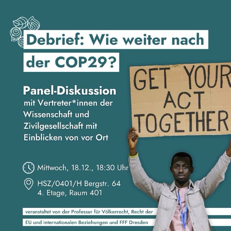 Debrief: Wie weiter nach der COP29?