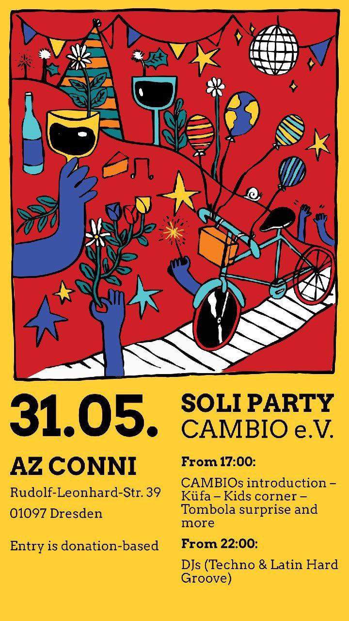 10 Jahre CAMBIO e.V.: Geburtstags-Party im AZ Conni