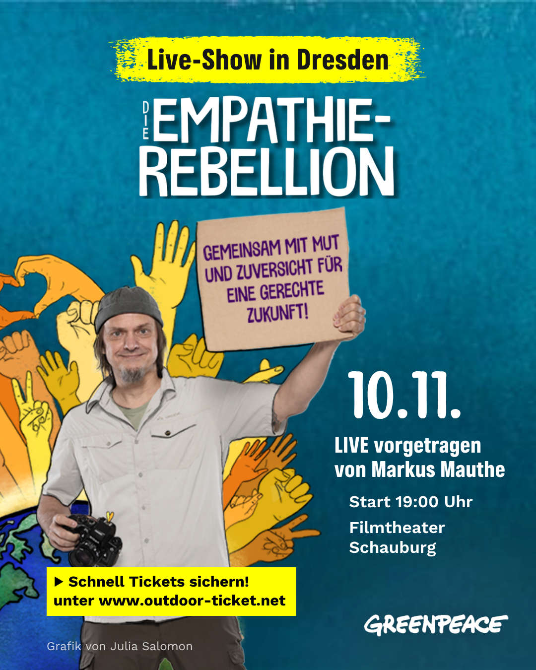 Live-Show "Die Empathie-Rebellion" in Dresden